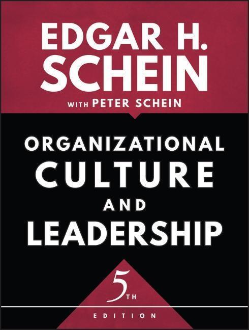 Cover: 9781119212041 | Organizational Culture and Leadership | Edgar H. Schein | Taschenbuch