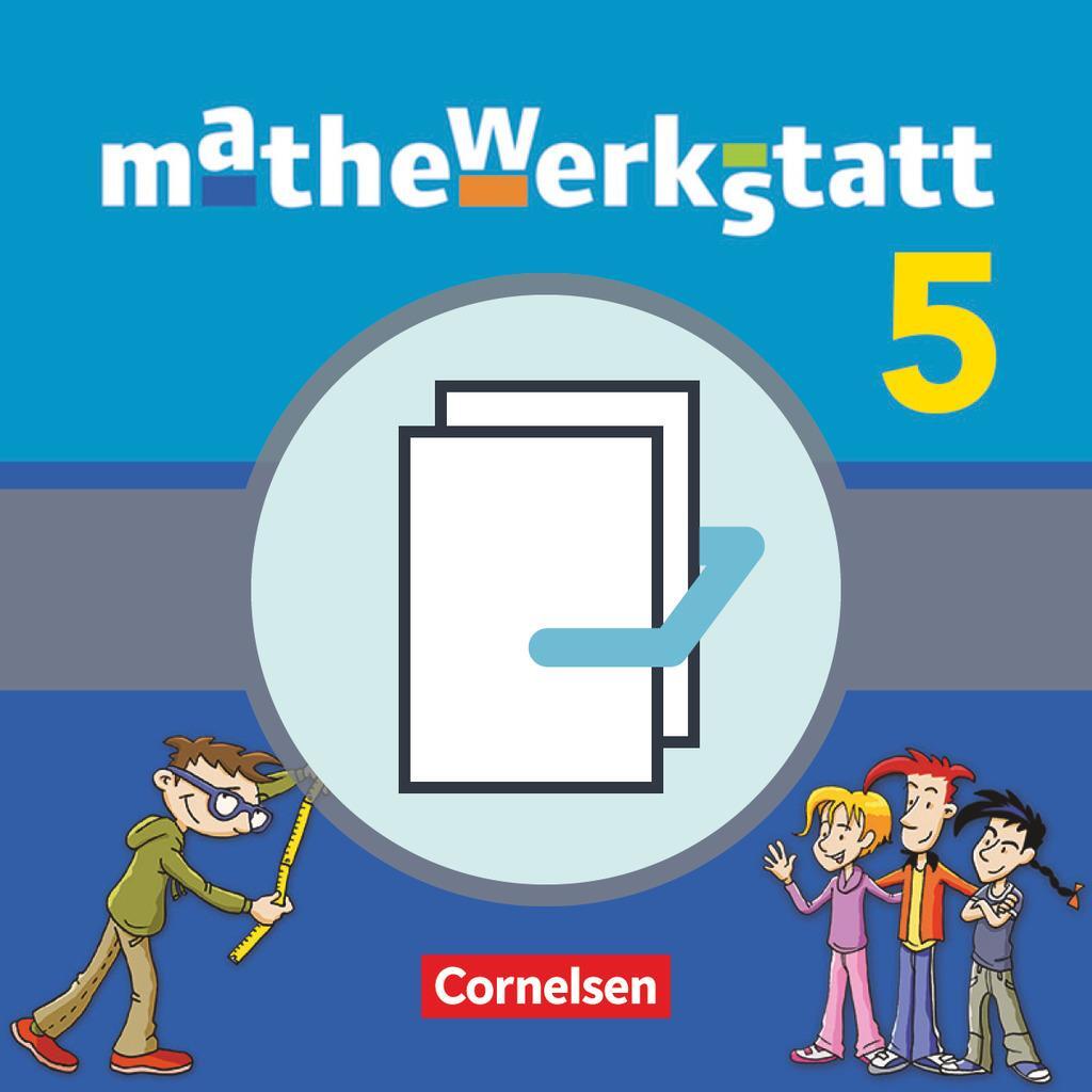 Cover: 9783060402533 | mathewerkstatt 5. Schuljahr. Schülerbuch inkl. Rechenbausteine -...