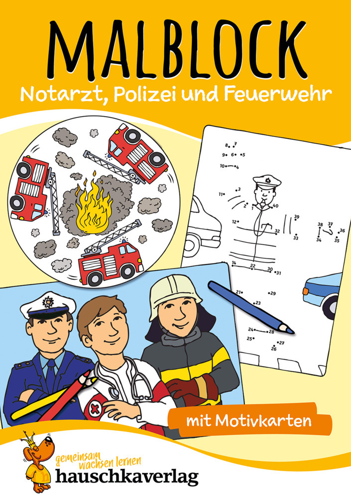 Cover: 9783881006033 | Malbuch ab 4 Jahre für Junge und Mädchen - Feuerwehr | Gisela Specht