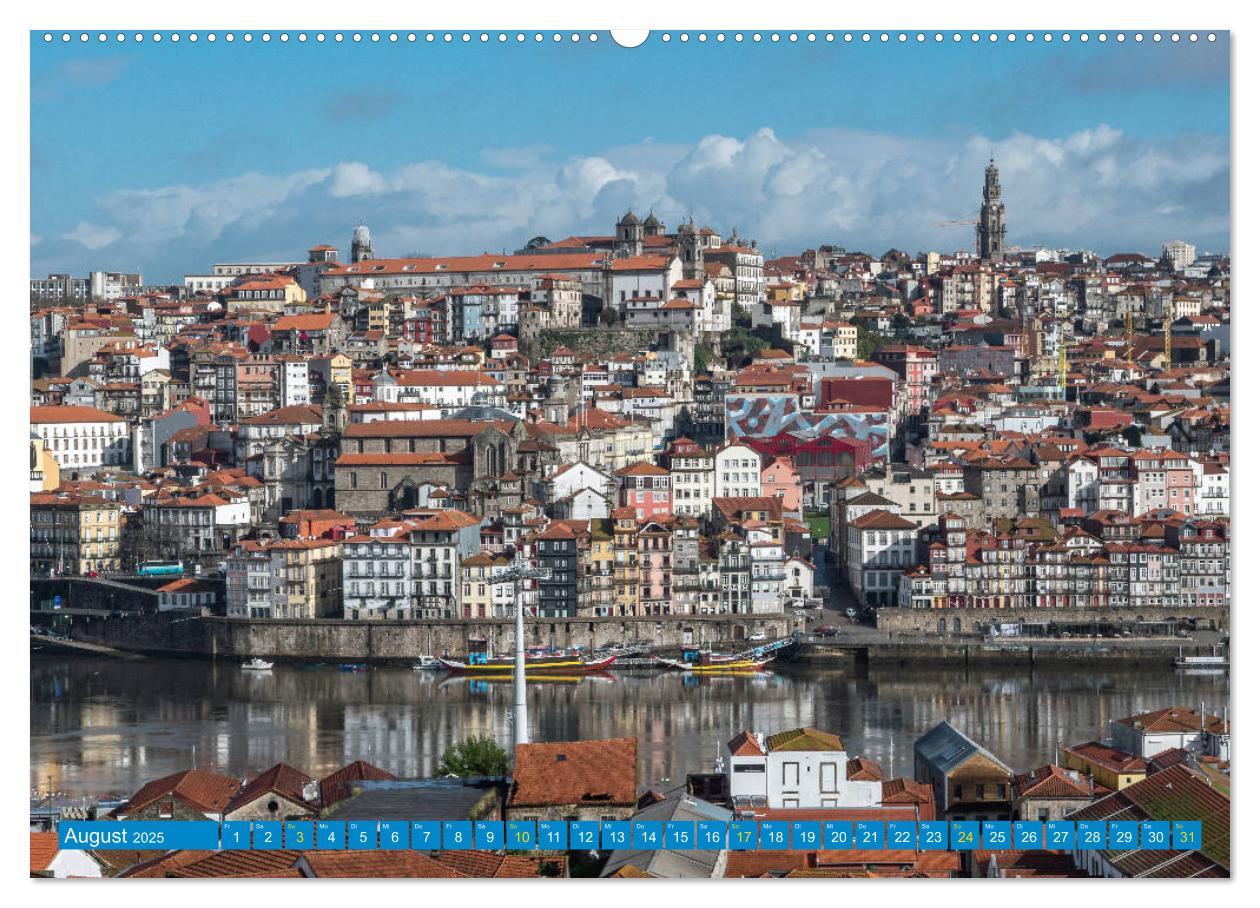 Bild: 9783435318988 | Porto &amp; das Douro-Tal (Wandkalender 2025 DIN A2 quer), CALVENDO...