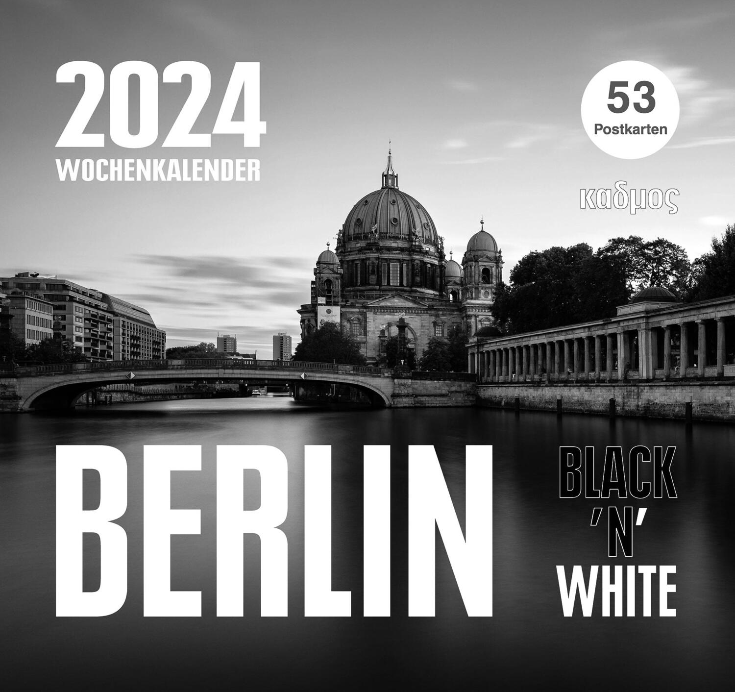 Cover: 9783865995582 | Berlin Black 'N' White Kalender (2024) | Wolfram Burckhardt | Kalender