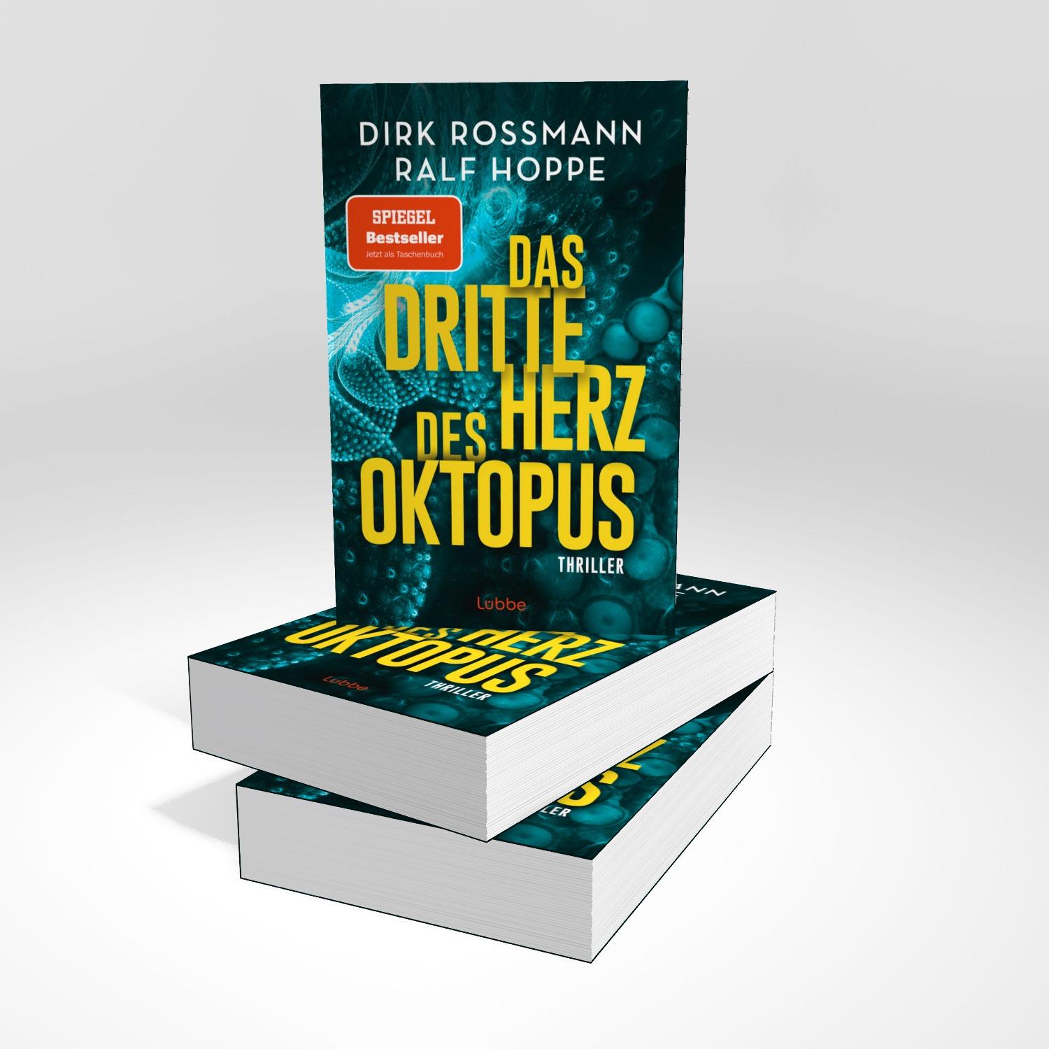 Bild: 9783404194360 | Das dritte Herz des Oktopus | Thriller | Dirk Rossmann (u. a.) | Buch