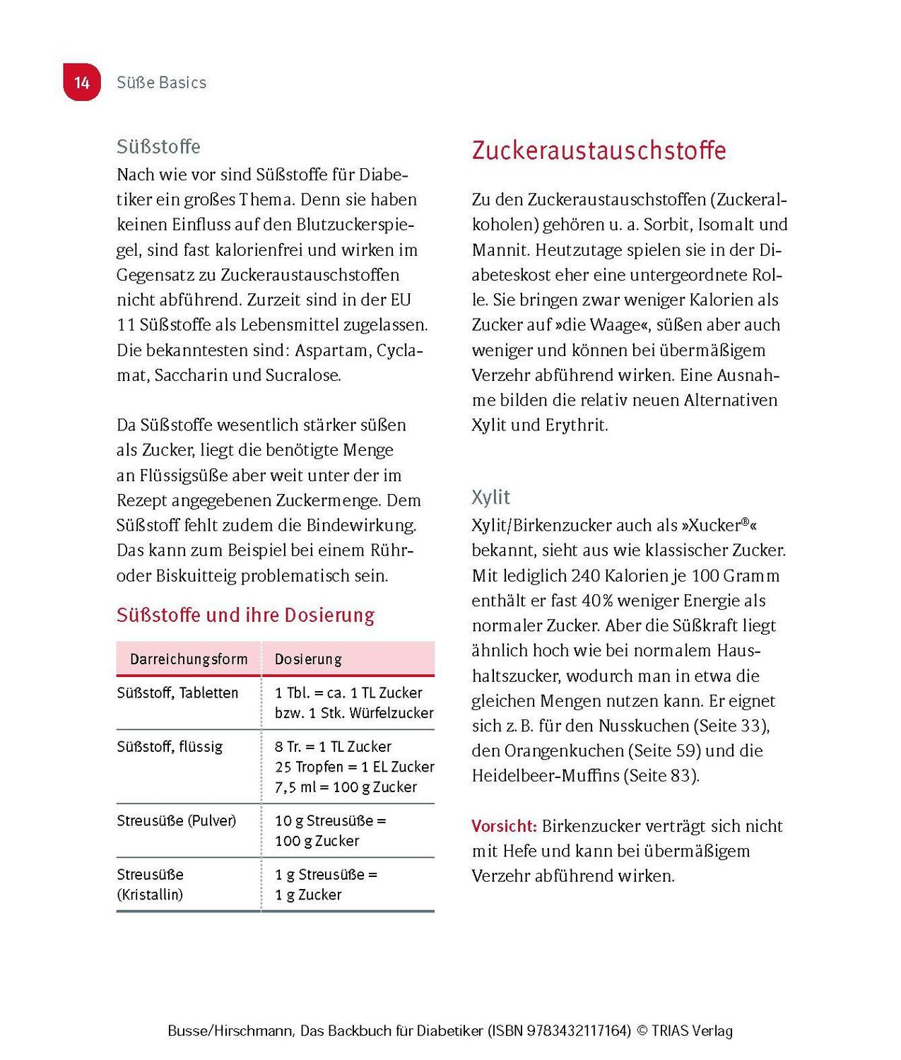 Bild: 9783432117164 | Das Backbuch für Diabetiker | 70 gesunde Rezepte von süß bis pikant