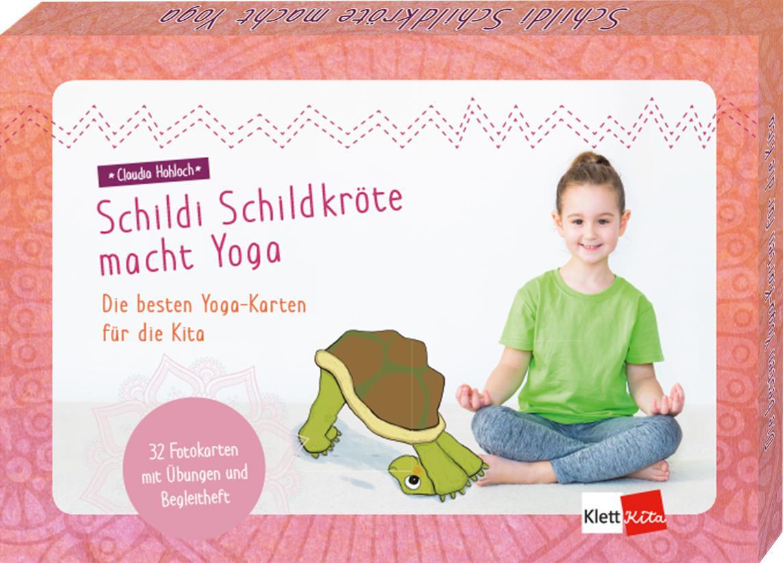 Cover: 9783960461494 | Schildi Schildkröte macht Yoga | Die besten Yoga-Karten für die Kita