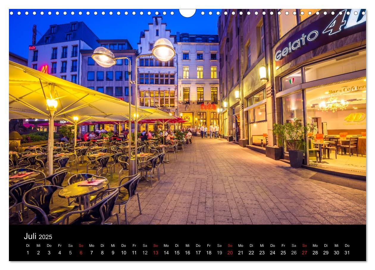 Bild: 9783435576876 | Köln Impressionen bei Nacht (Wandkalender 2025 DIN A3 quer),...