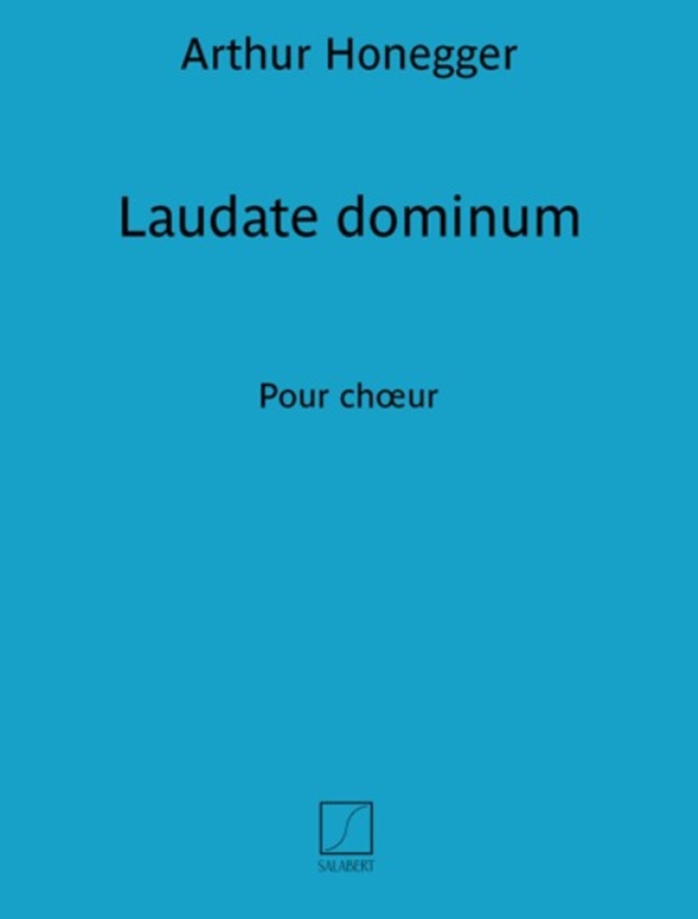Cover: 9790048059733 | Laudate Dominum | Extrait De Une Cantate De Noel | Arthur Honegger