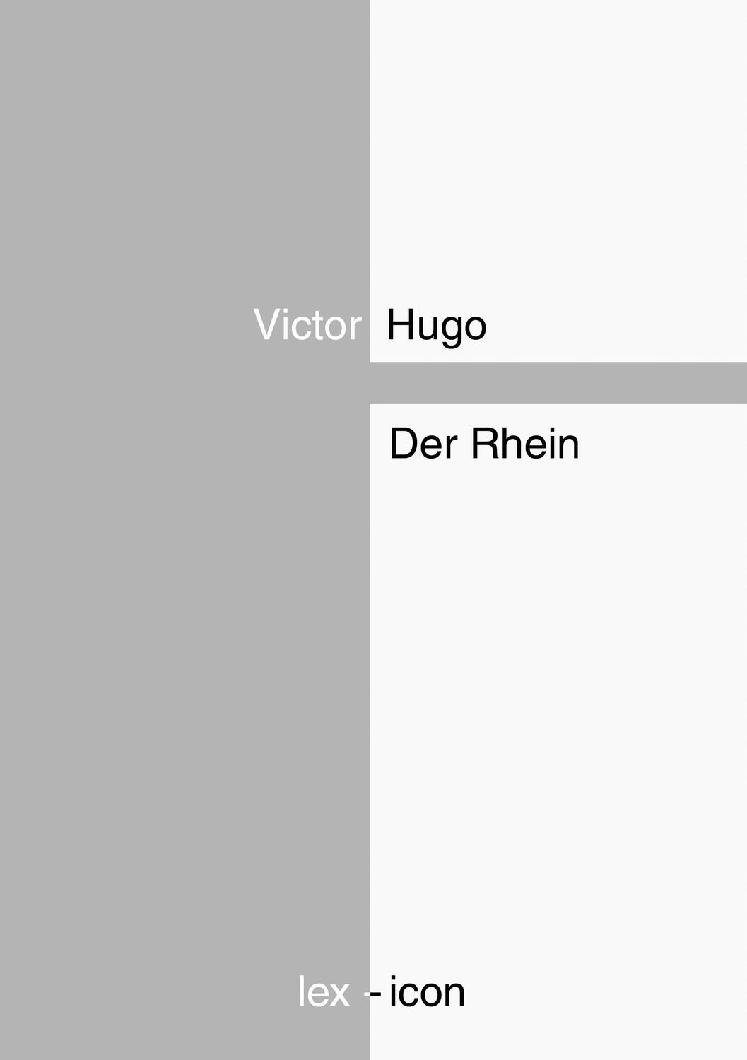 Cover: 9783739200002 | Der Rhein | Victor Hugo | Taschenbuch | Books on Demand