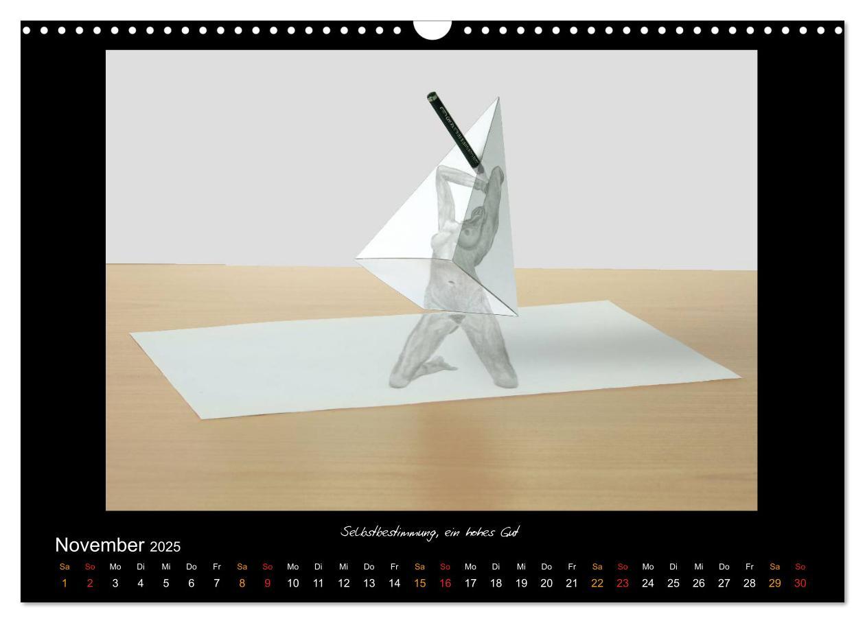 Bild: 9783435710270 | optische Täuschungen 2025 (Wandkalender 2025 DIN A3 quer), CALVENDO...