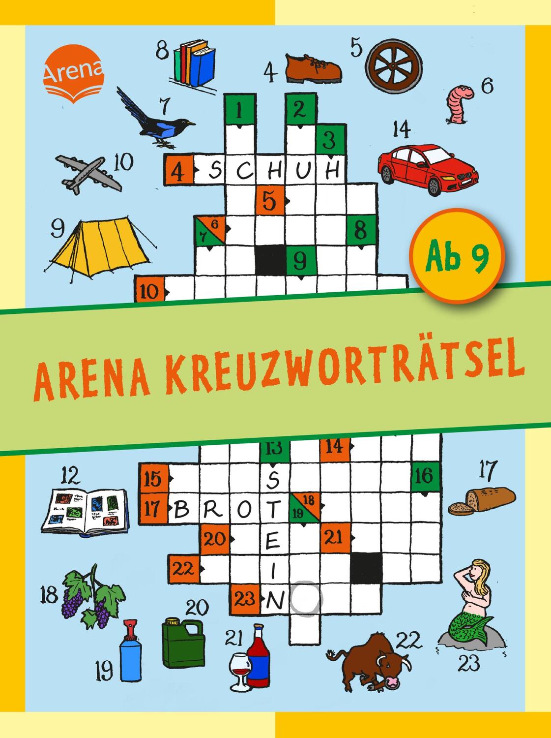 Cover: 9783401719474 | Arena Kreuzworträtsel. Ab 9 Jahren | Stefan Haller | Taschenbuch
