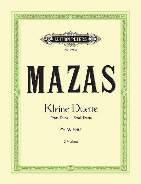 Cover: 9790014008888 | Kleine Duette op. 38 | Jacques-Féréol Mazas | Broschüre | Deutsch