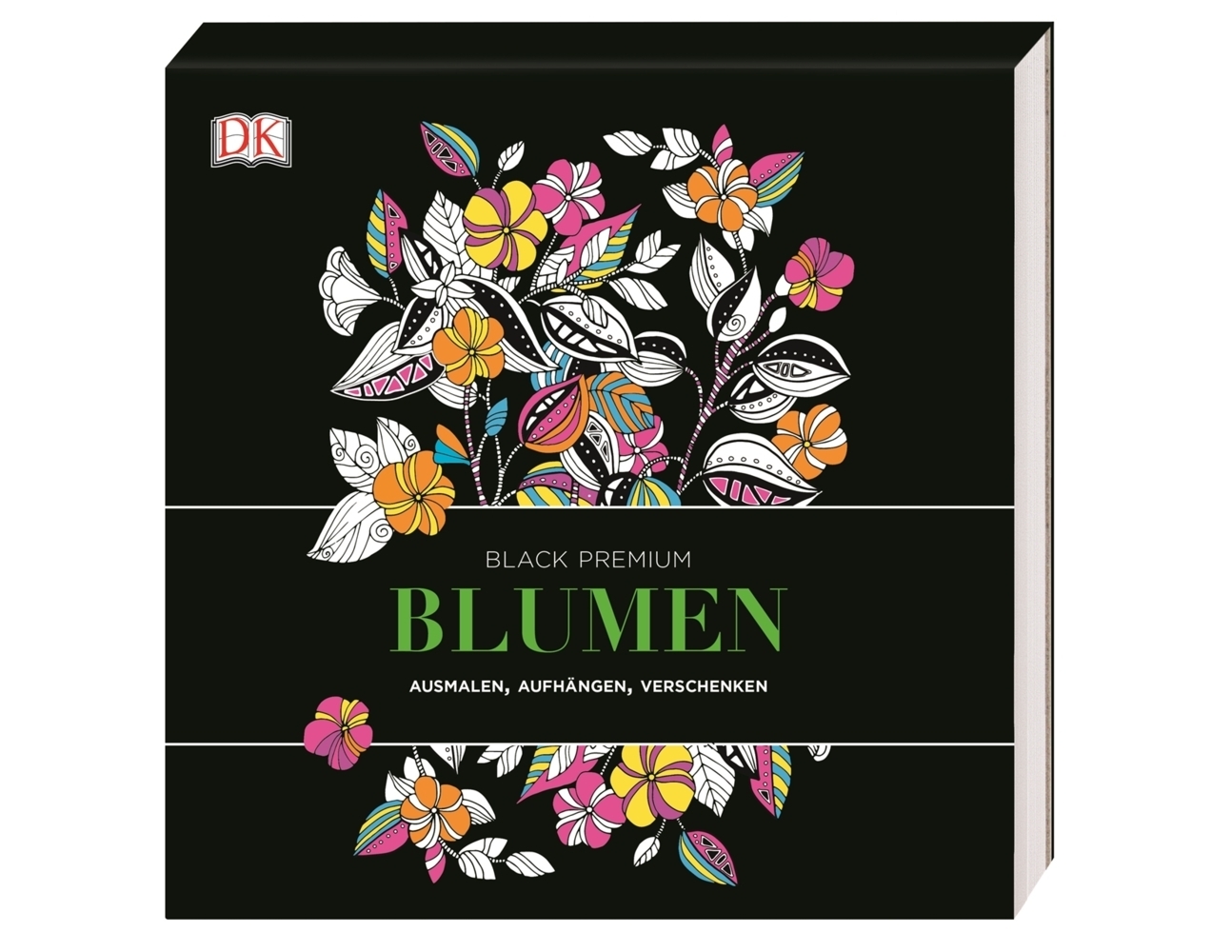 Cover: 9783831034345 | Black Premium. Blumen | Taschenbuch | 96 S. | Deutsch | 2017