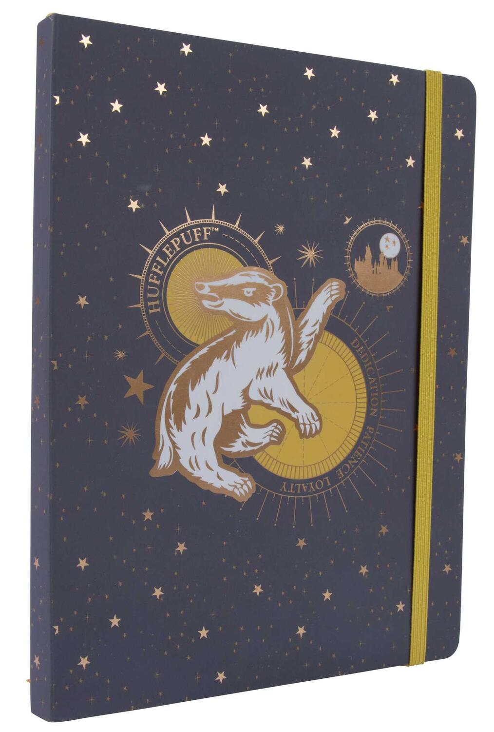 Cover: 9781647220648 | Harry Potter: Hufflepuff Constellation Softcover Notebook | Editions