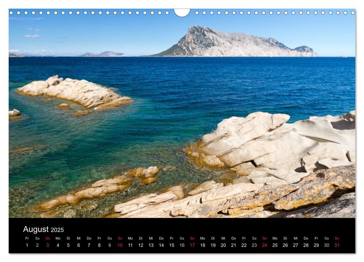 Bild: 9783435726042 | Sardinien (Wandkalender 2025 DIN A3 quer), CALVENDO Monatskalender