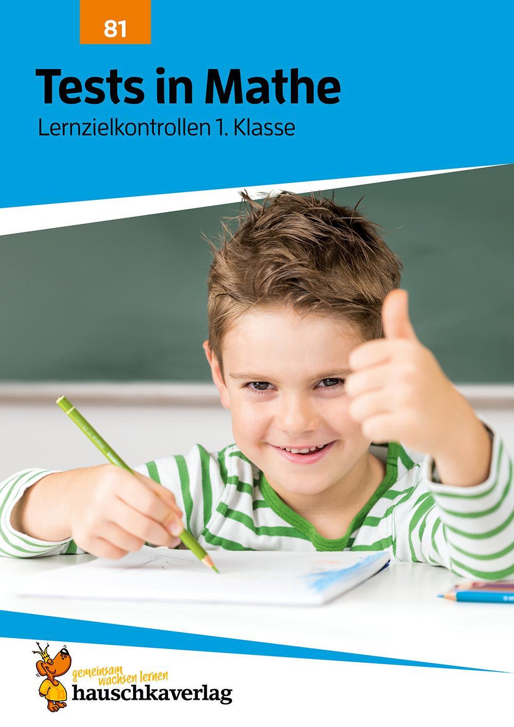 Cover: 9783881001816 | Tests in Mathe - Lernzielkontrollen 1. Klasse, A4- Heft | Spiecker