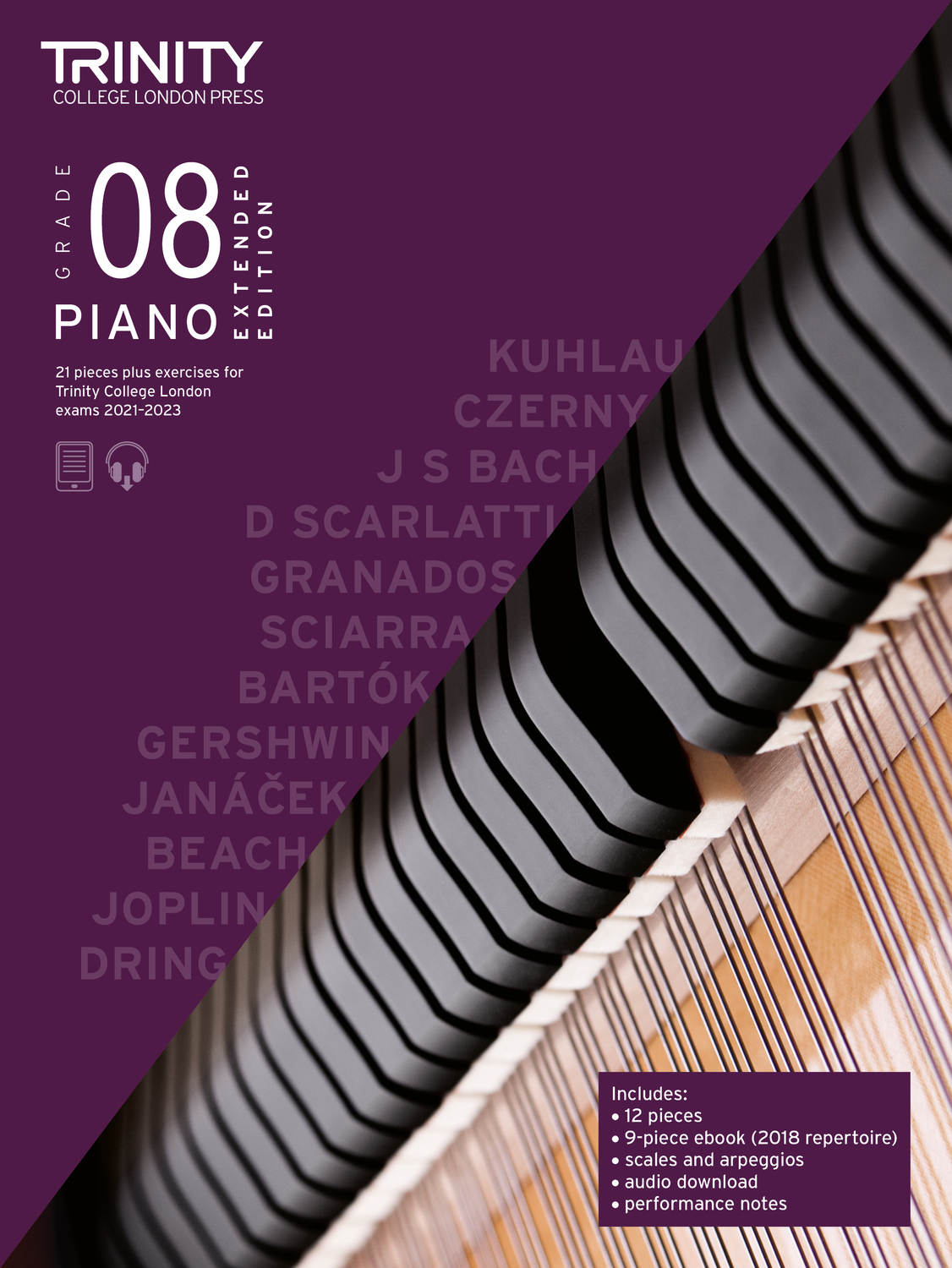 Cover: 9780857369369 | Trinity College London Piano Exam Pieces Plus Exercises From 2021:...