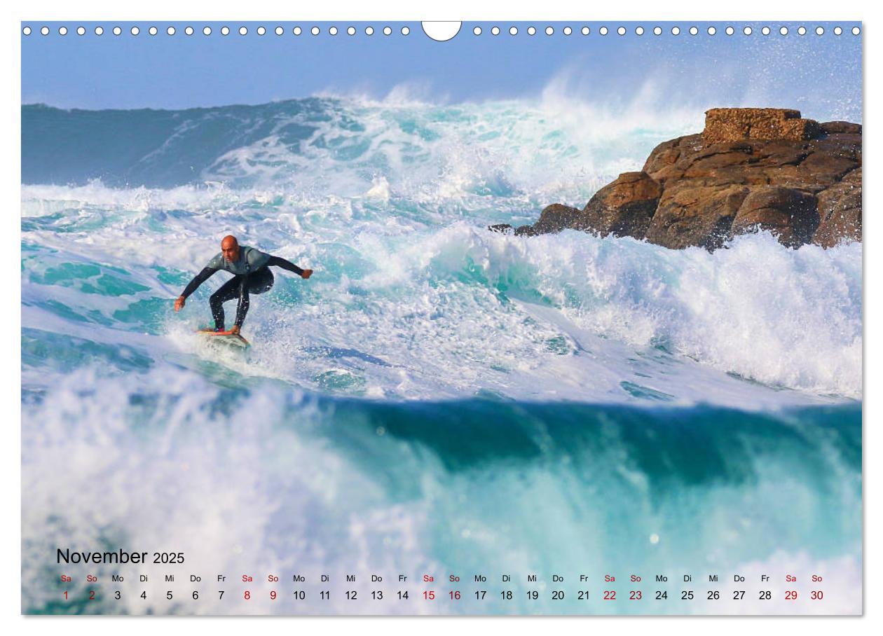 Bild: 9783435329427 | Surfen - die perfekte Welle (Wandkalender 2025 DIN A3 quer),...