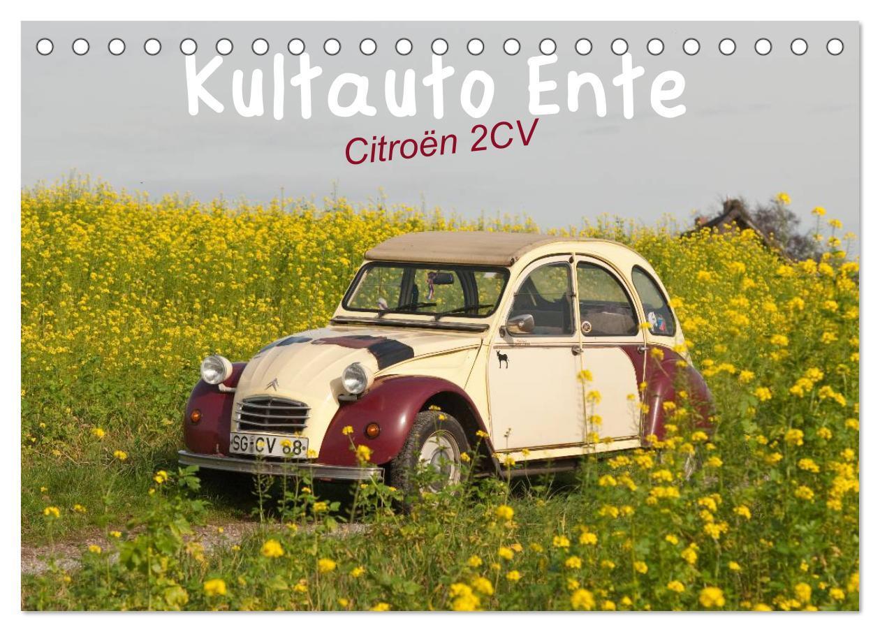 Cover: 9783383375729 | Kultauto Ente Citroën 2CV (Tischkalender 2024 DIN A5 quer),...