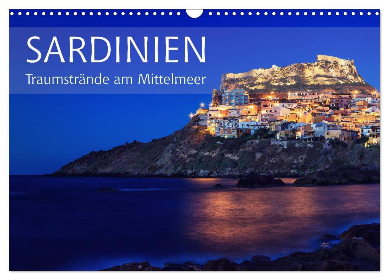 Cover: 9783675893634 | Sardinien - Traumstrände am Mittelmeer (Wandkalender 2024 DIN A3...