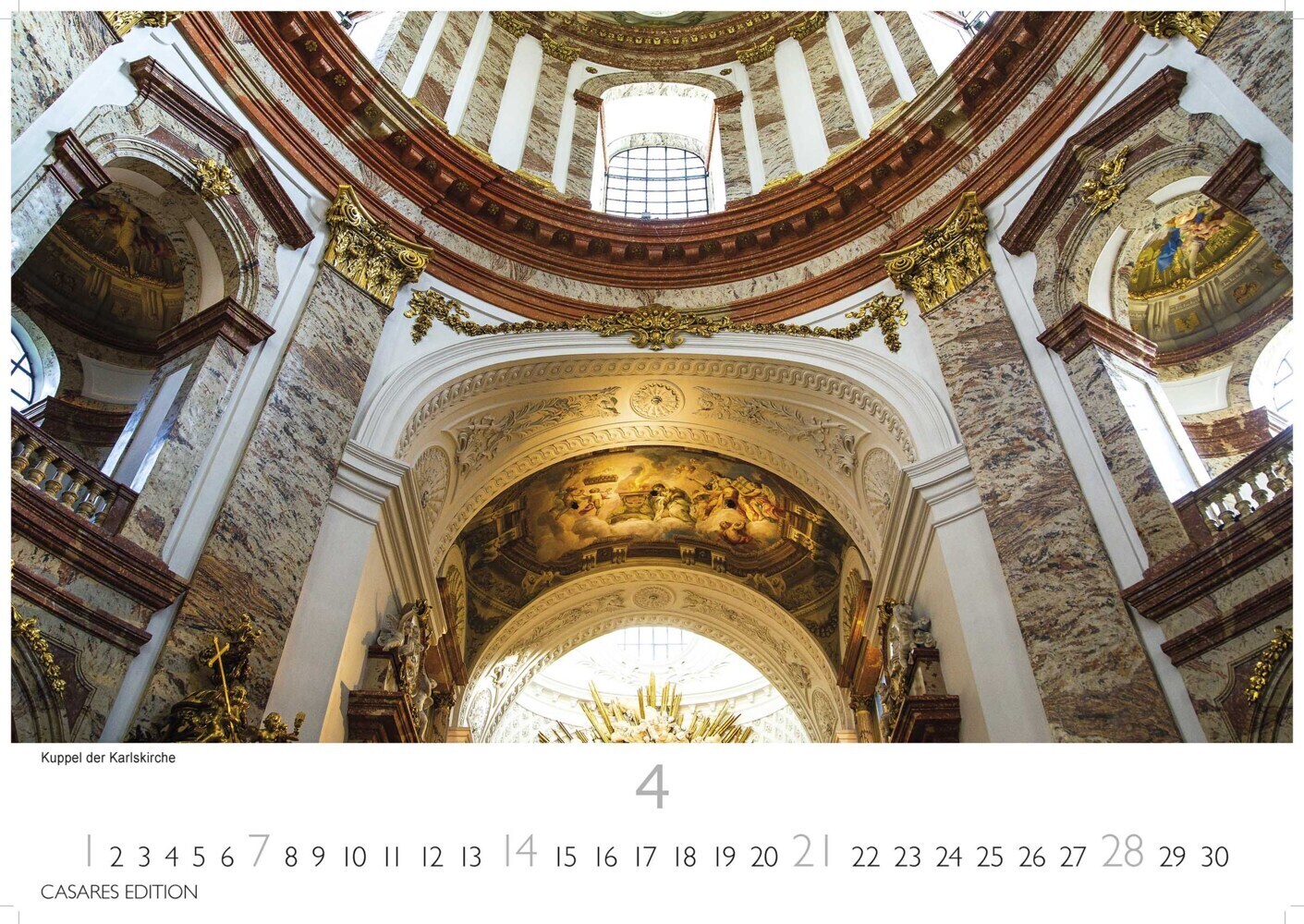 Bild: 9789918620036 | Wien 2024 L 35x50cm | H.W. Schawe | Kalender | 14 S. | Deutsch | 2024