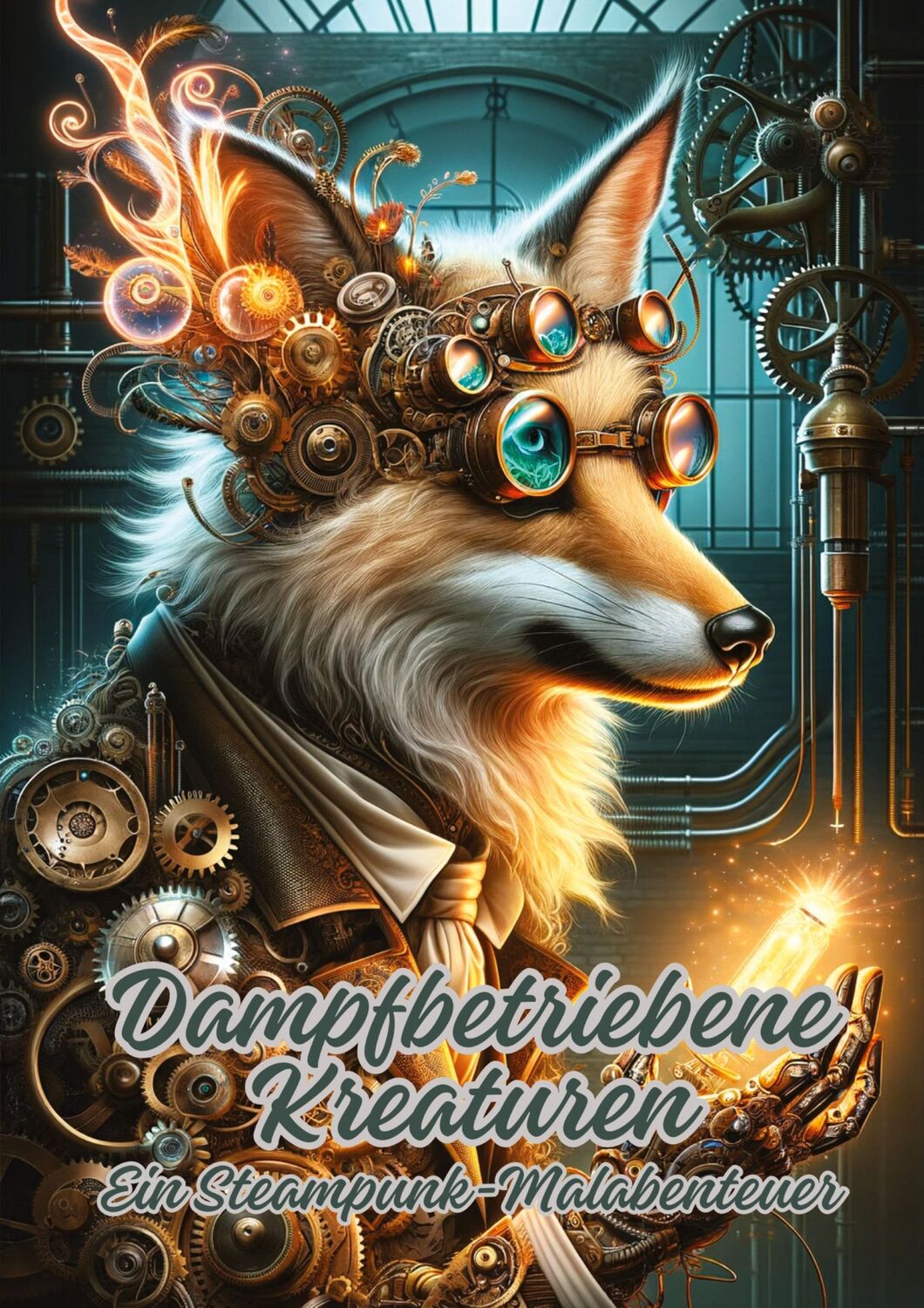 Cover: 9783384154606 | Dampfbetriebene Kreaturen | Ein Steampunk-Malabenteuer | Ela Artjoy