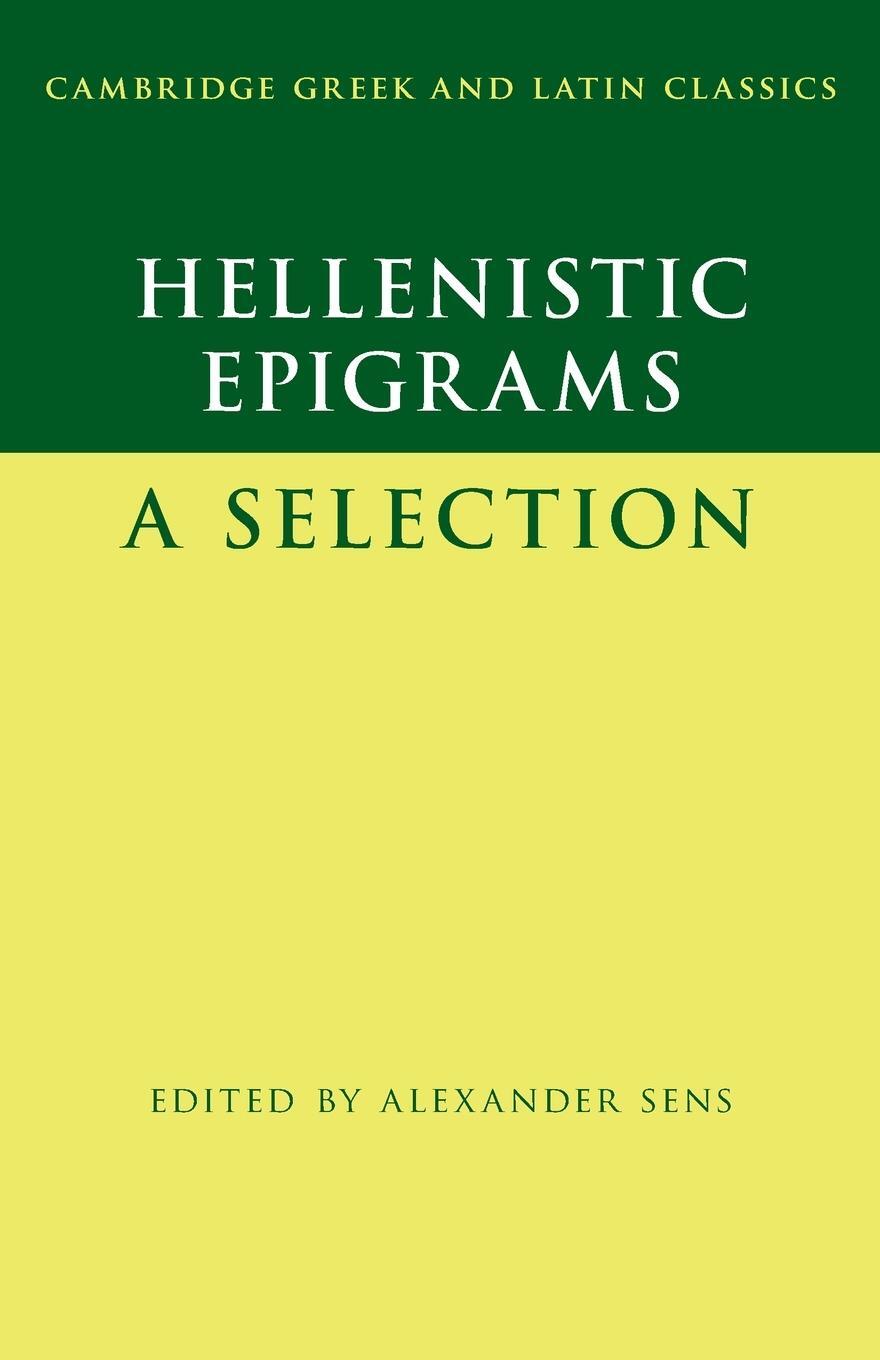 Cover: 9780521614818 | Hellenistic Epigrams | Alexander Sens | Taschenbuch | Paperback | 2022