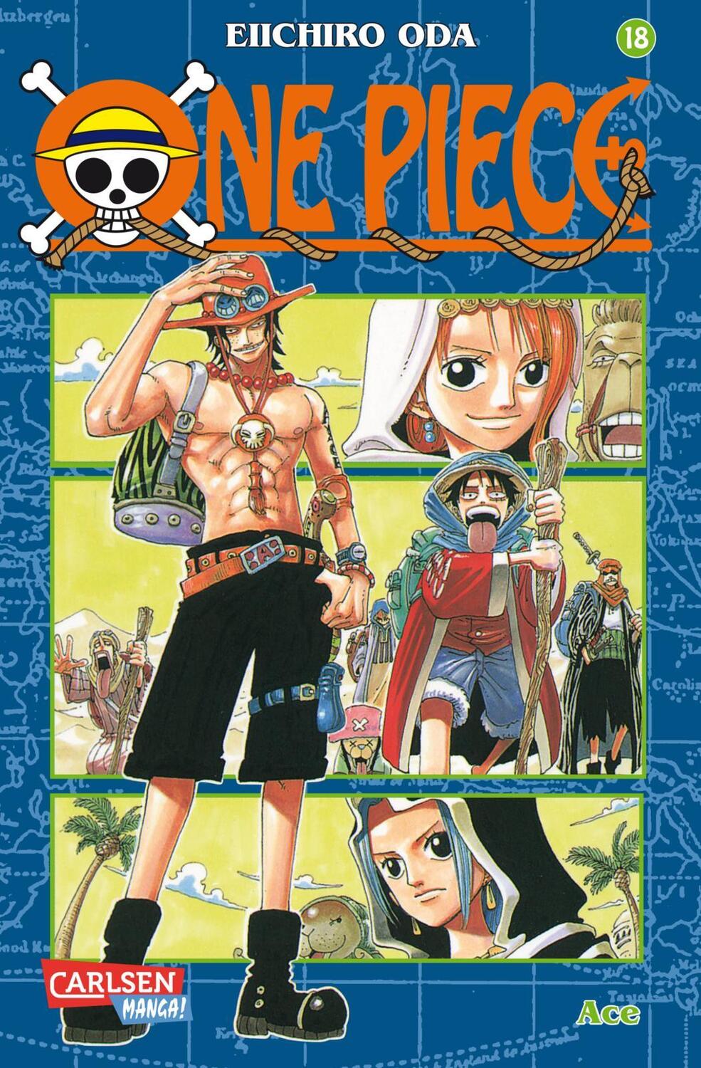 Cover: 9783551756282 | One Piece 18. Ace | Eiichiro Oda | Taschenbuch | One Piece | 224 S.