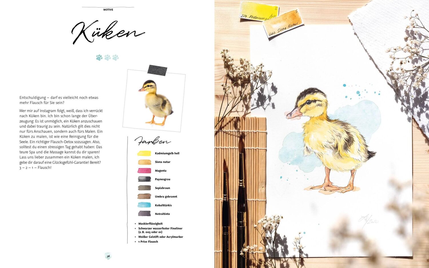 Bild: 9783745904154 | Die Kunst der Aquarellmalerei - Tiere: alle Watercolor-Grundlagen,...