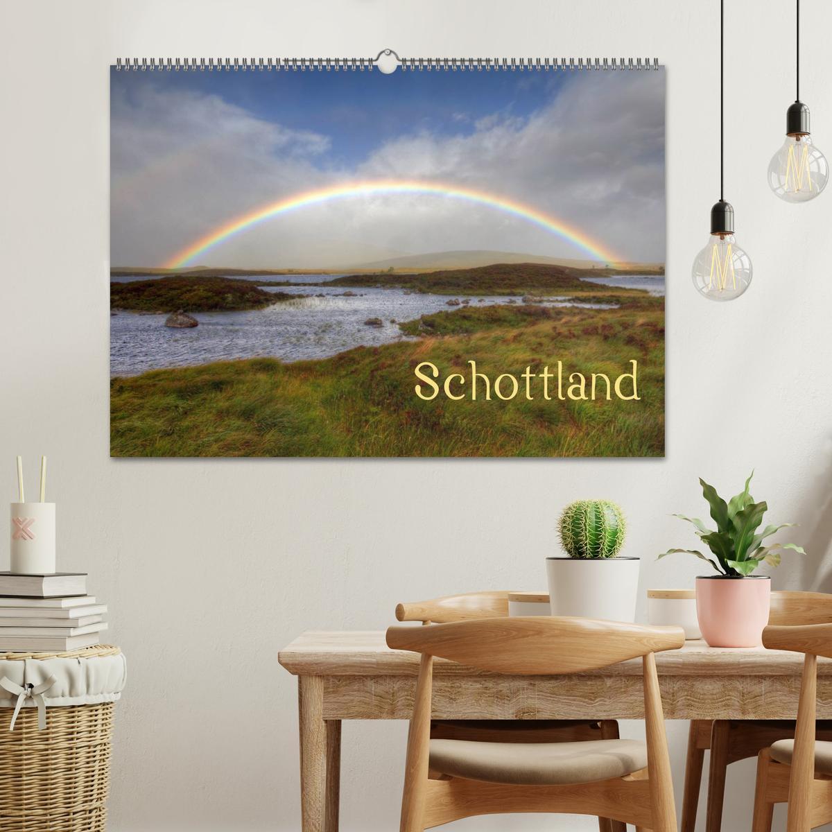 Bild: 9783435755875 | Schottland (Wandkalender 2025 DIN A2 quer), CALVENDO Monatskalender