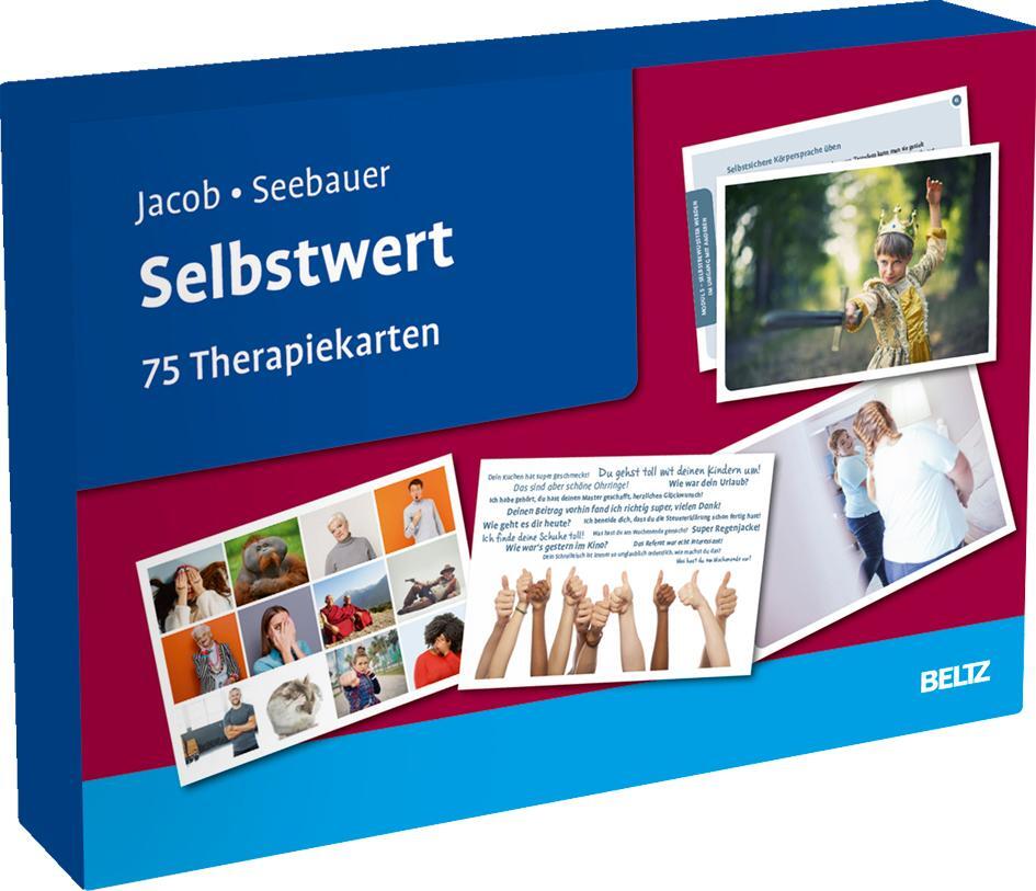 Cover: 4019172100377 | Selbstwert | Gitta Jacob (u. a.) | Box | BeltzTherapiekarten | Deutsch
