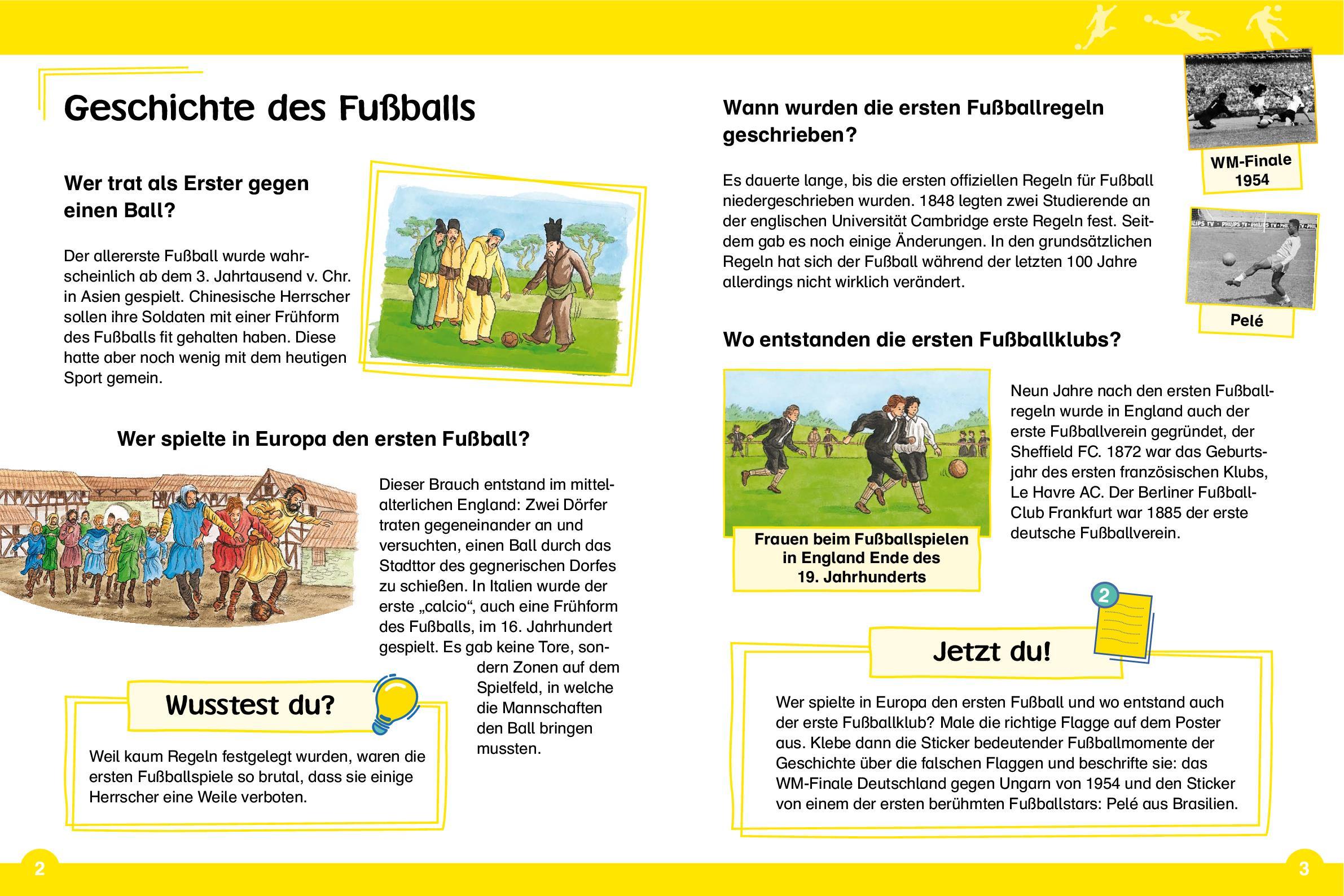 Bild: 9783849946876 | Fußball Mein Wissensbuch | Jonas Kozinowski | Taschenbuch | 36 S.