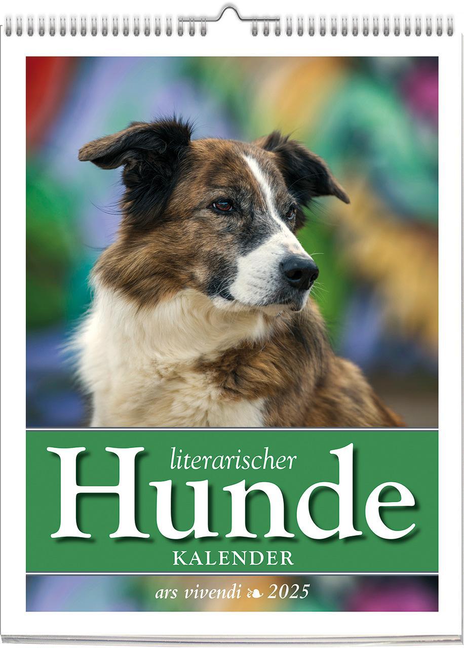Cover: 9783747205648 | Literarischer Hunde - Kalender 2025 | Wochenkalender | Vivendi Ars