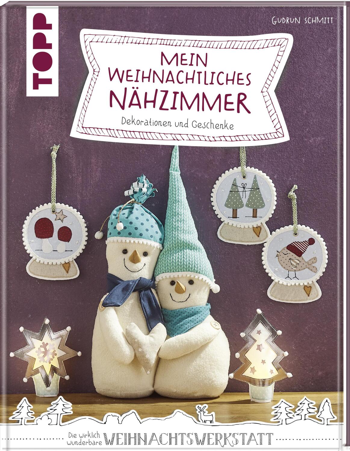 Cover: 9783772481734 | Mein weihnachtliches Nähzimmer | Dekorationen und Geschenke | Schmitt