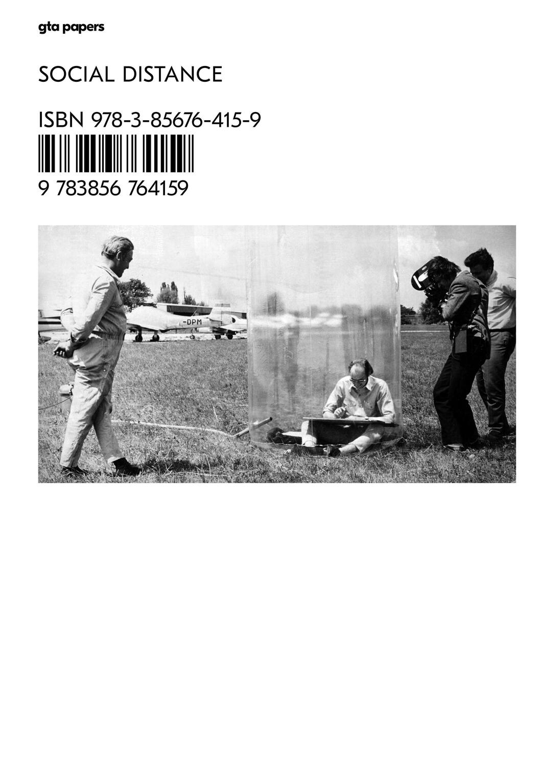 Cover: 9783856764159 | Social Distance | Adam Jasper | Taschenbuch | gta papers | Englisch