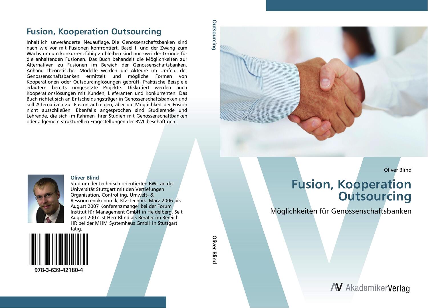 Cover: 9783639421804 | Fusion, Kooperation Outsourcing | Oliver Blind | Taschenbuch | 152 S.