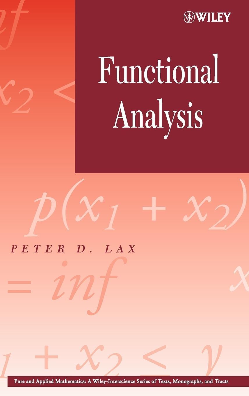 Cover: 9780471556046 | Functional Analysis | Lax | Buch | HC gerader Rücken kaschiert | 2002