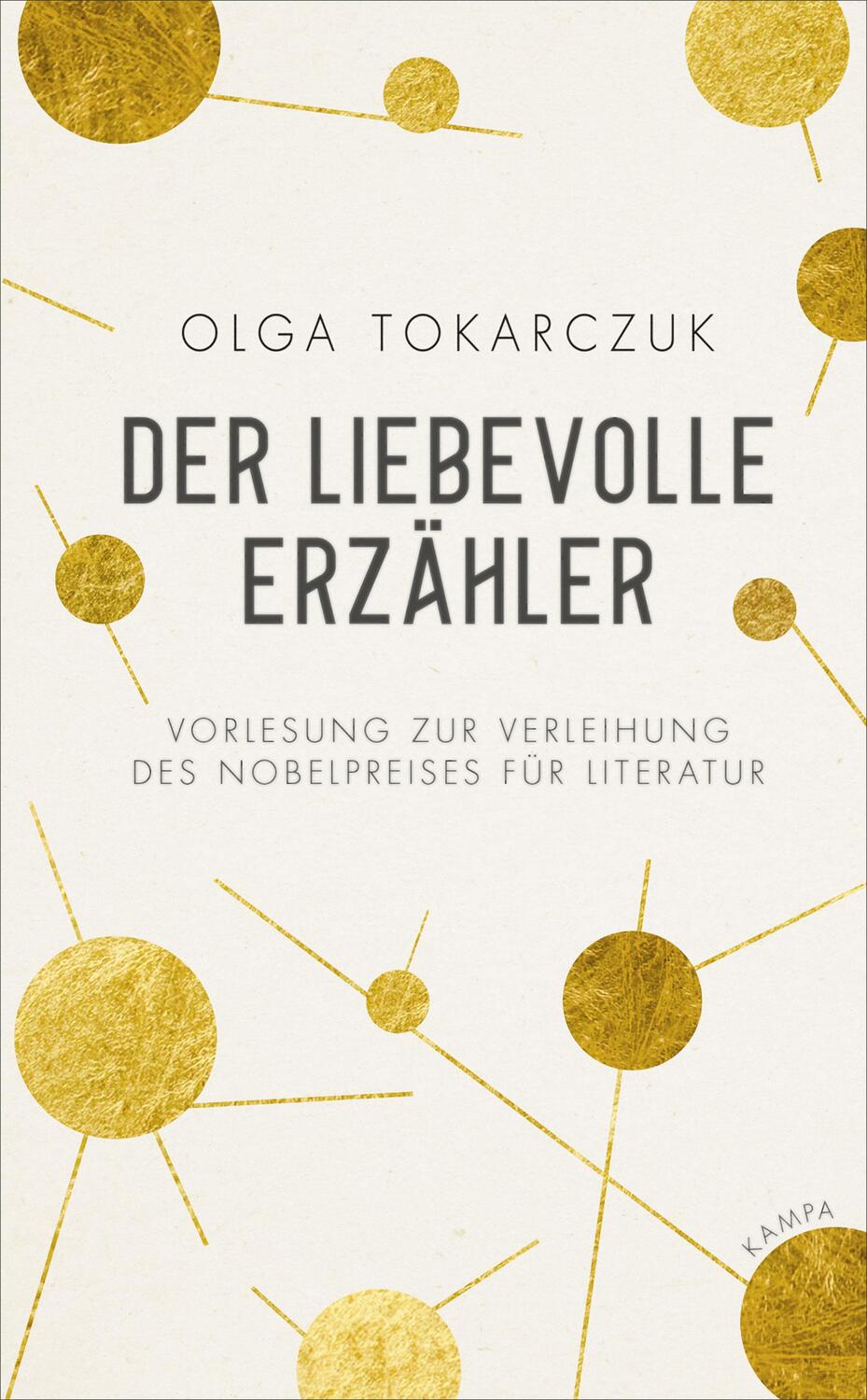 Cover: 9783311100195 | Der liebevolle Erzähler | Olga Tokarczuk | Buch | Deutsch | 2020