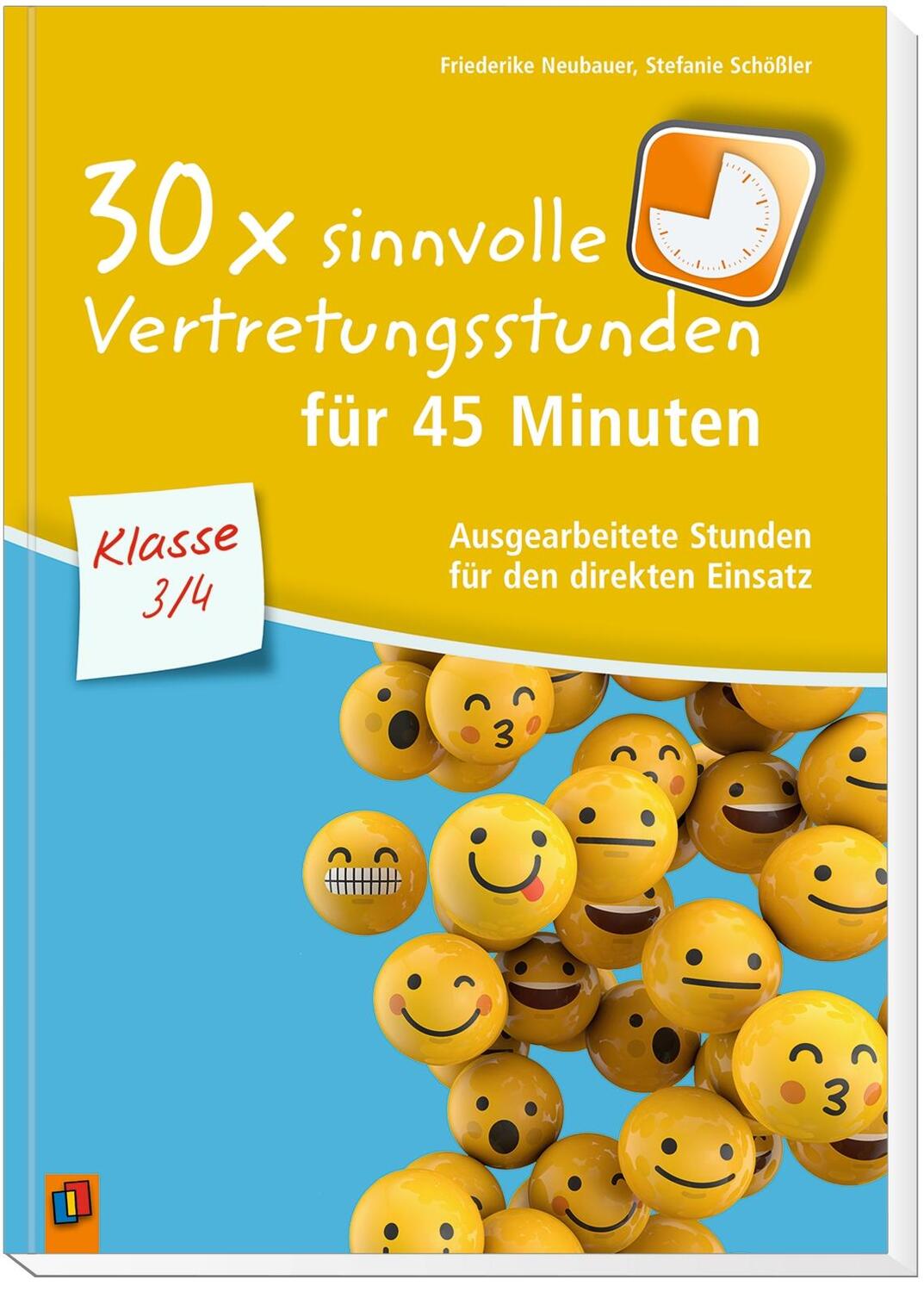 Bild: 9783834639967 | 30 x sinnvolle Vertretungsstunden für 45 Minuten - Klasse 3/4 | Buch