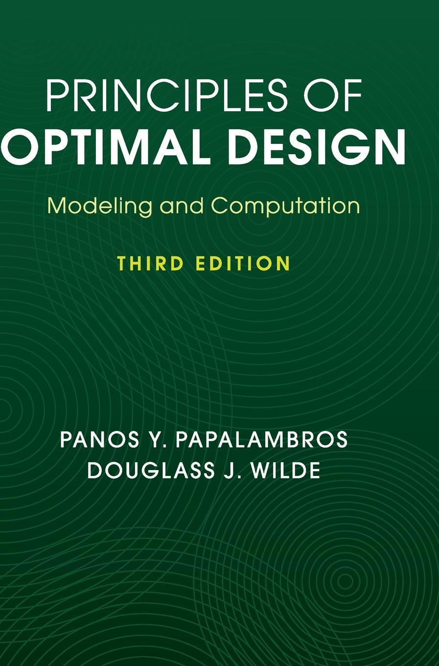 Cover: 9781107132672 | Principles of Optimal Design | Modeling and Computation | Buch | 2022