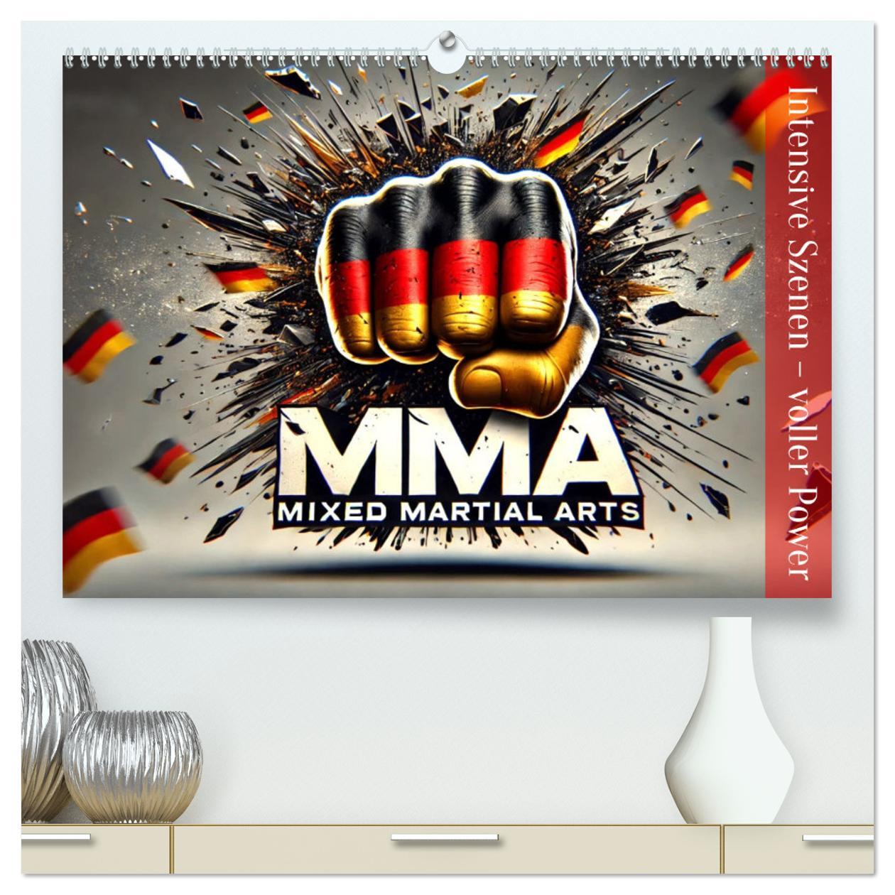 Cover: 9783457234549 | MMA Germany - Mixed Martial Arts Power (hochwertiger Premium...