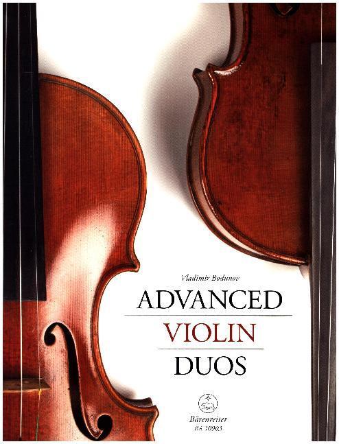 Cover: 9790006543755 | Advanced Violin Duos, Particell mit Stimmen | Vladimir Bodunov | Buch
