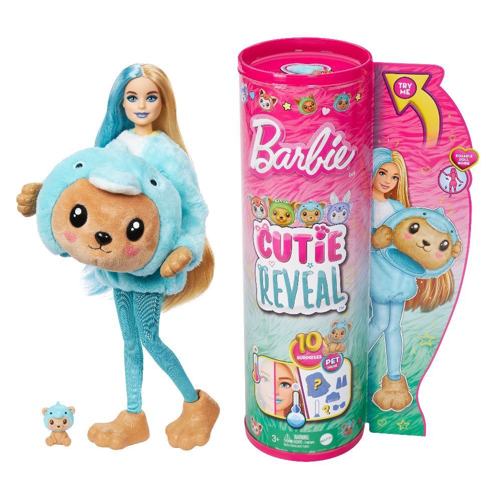 Bild: 194735178582 | Barbie Cutie Reveal Barbie Costume Cuties Series - Teddy Dolphin
