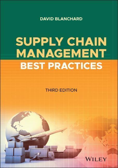Cover: 9781119738237 | Supply Chain Management Best Practices | David Blanchard | Buch | 2021