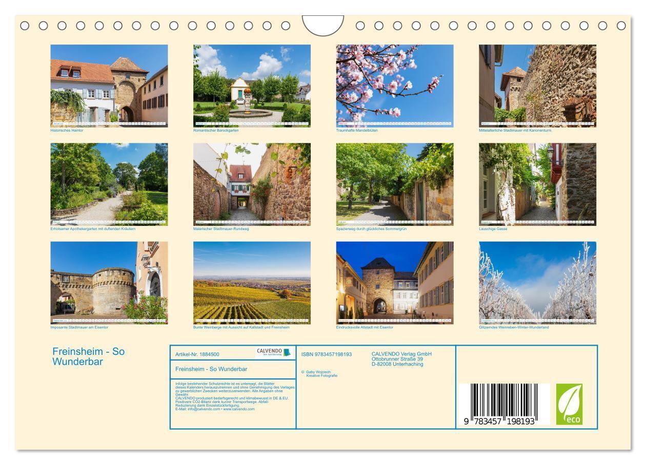 Bild: 9783457198193 | Freinsheim - So Wunderbar (Wandkalender 2025 DIN A4 quer), CALVENDO...