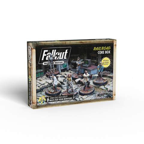 Cover: 5060523344369 | Fallout: Wasteland Warfare - Railroad - Core Box | englisch