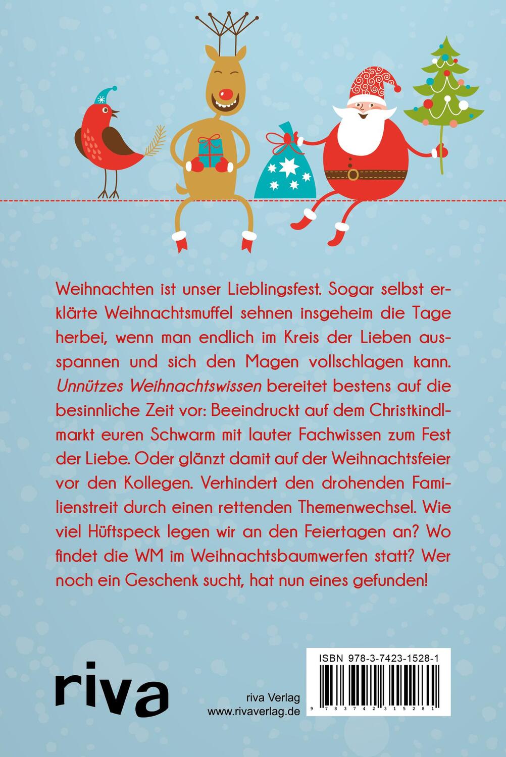 Rückseite: 9783742315281 | Unnützes Weihnachtswissen | Doris Preißler | Taschenbuch | Deutsch