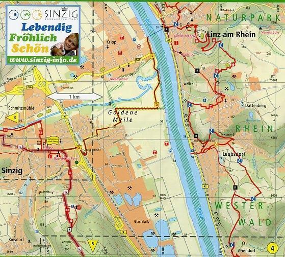 Bild: 9783899206494 | RheinBurgenWeg Wanderkarte 1 : 25 000 | (Land-)Karte | Deutsch | 2011