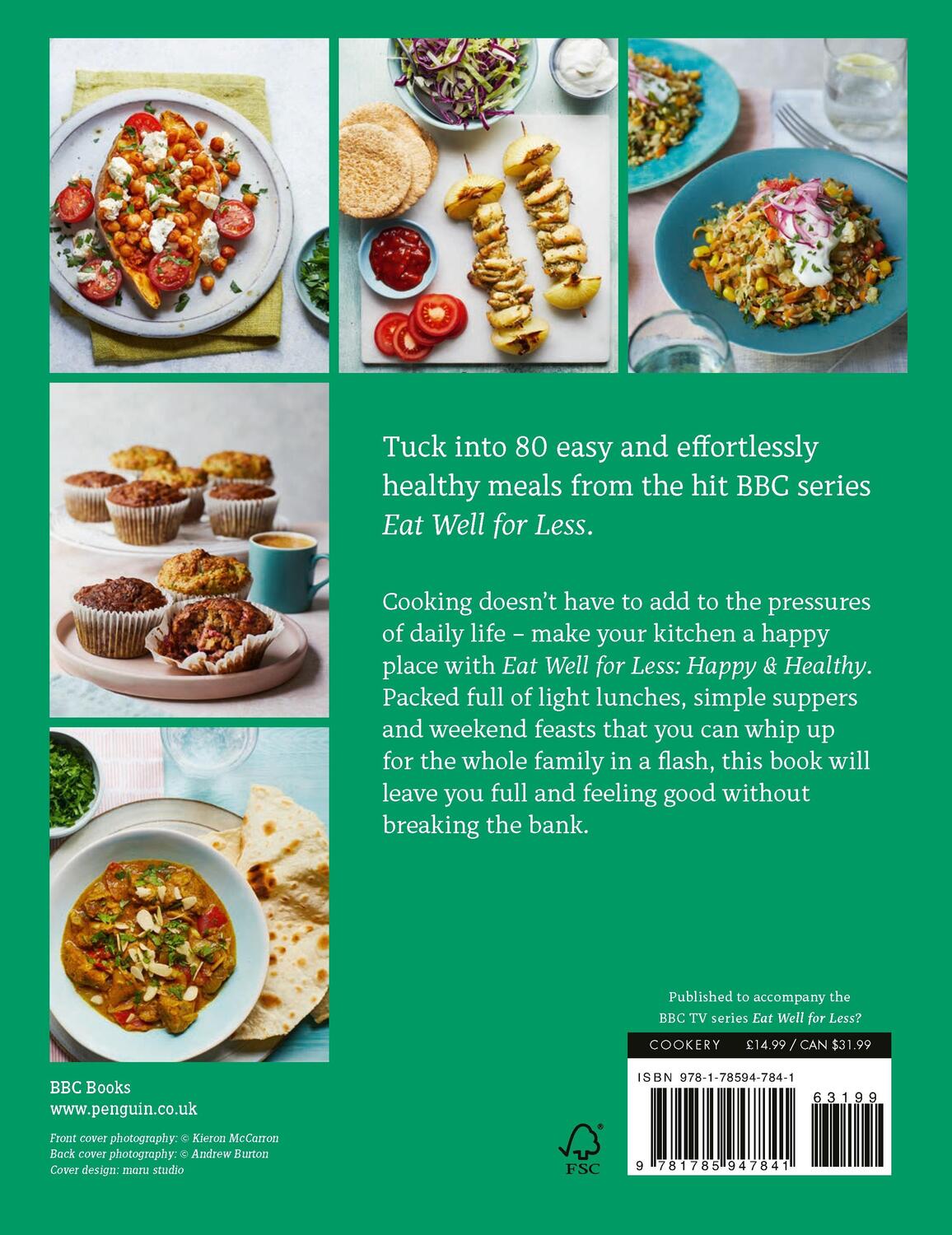 Rückseite: 9781785947841 | Eat Well for Less: Happy & Healthy | Jo Scarratt-Jones | Taschenbuch