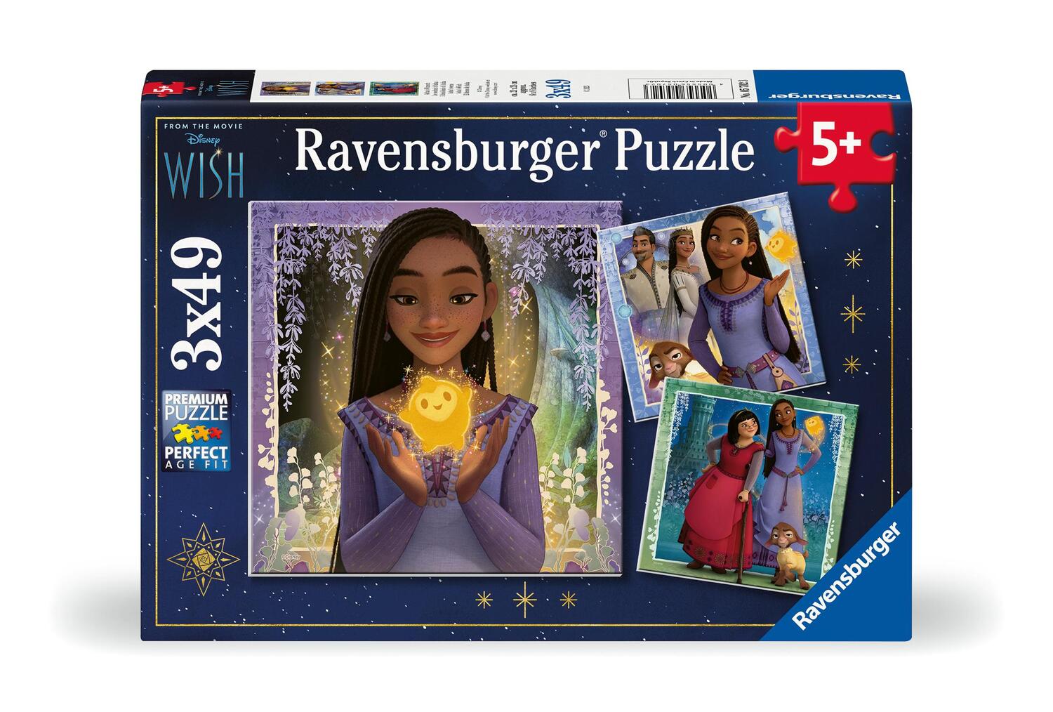 Cover: 4005556057023 | Ravensburger Kinderpuzzle 05702 - Disney Wish - 3x49 Teile Disney...