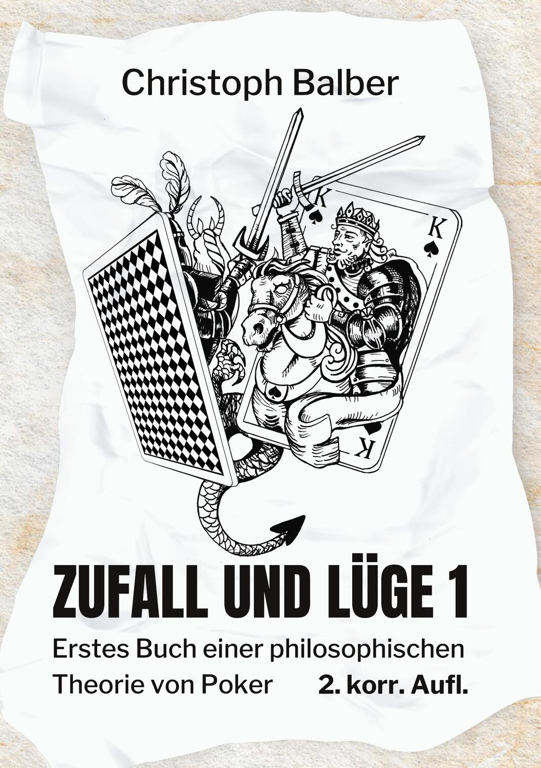 Cover: 9783754343012 | Zufall und Lüge 1 | Christoph Balber | Taschenbuch | Books on Demand