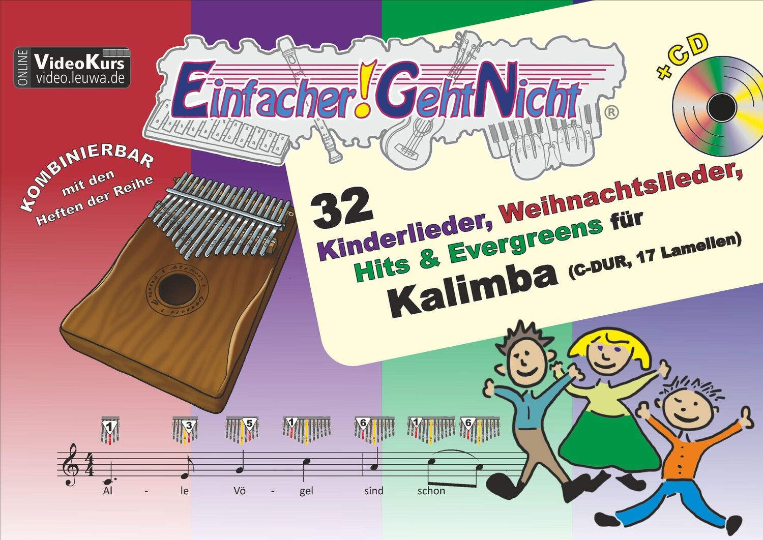 Cover: 9783940533777 | Einfacher!-Geht-Nicht: 32 Kinderlieder, Weihnachtslieder, Hits &amp;...